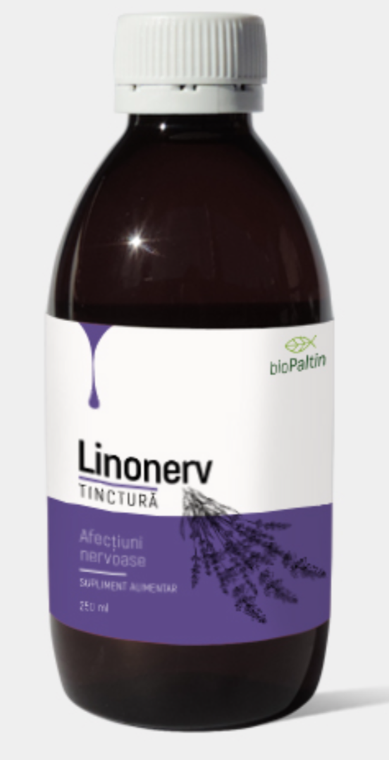 Тинктура Линонерв (100 ml)  на био Палтин за нервни болести