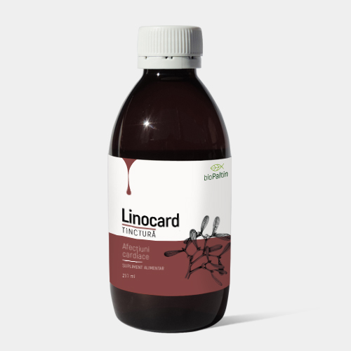 Тинктура Линокард  (100 ml) за сърдечни болести   на био Палтин